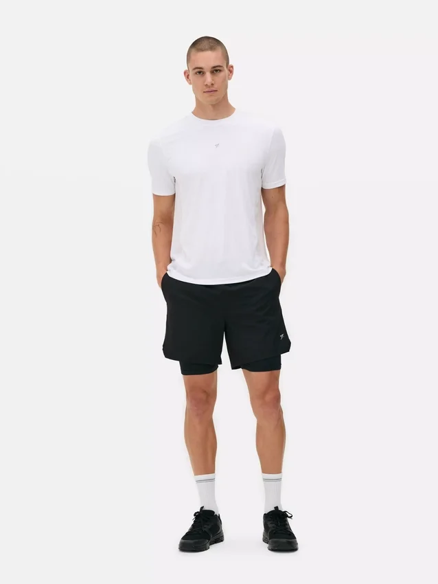 Kortærmet trænings-T-shirt