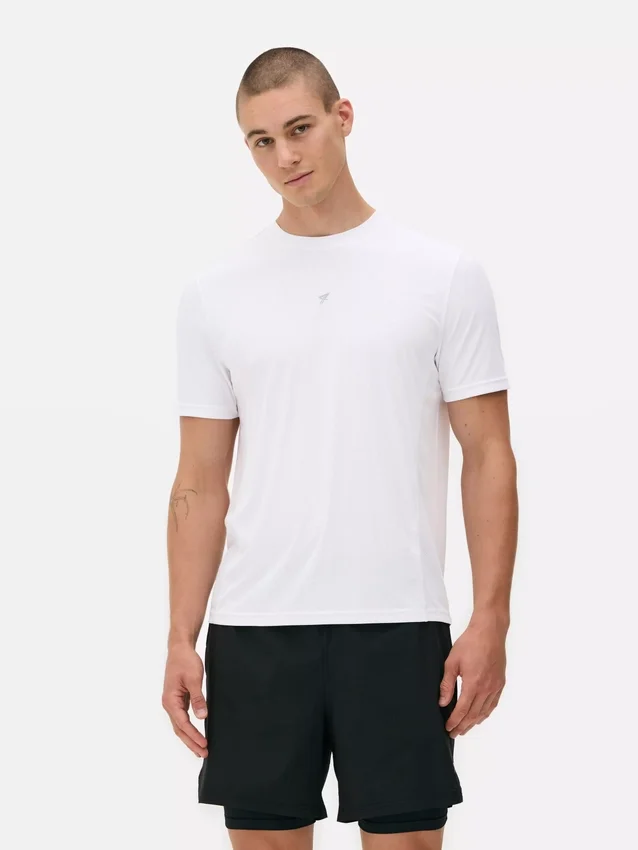 Kortærmet trænings-T-shirt