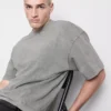 Kortærmet vasket T-shirt