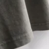 Kortærmet vasket T-shirt