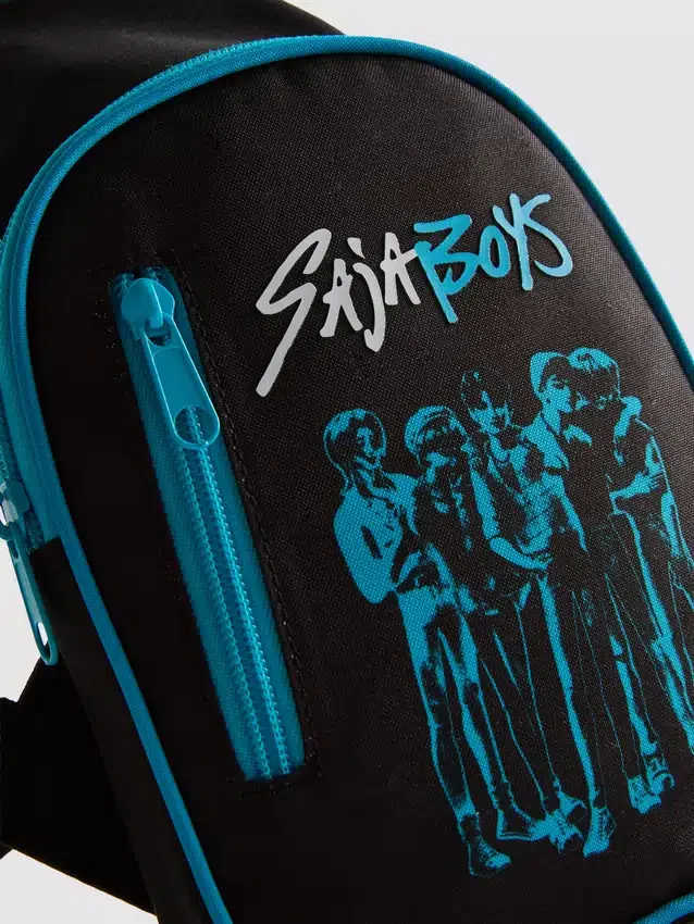 Kpop Demon Hunters Saja crossbody-taske til drenge