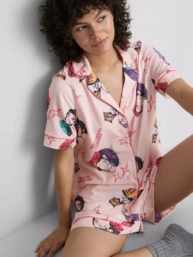 Kpop Demon Hunters Shorty Boyfriend-Pyjamasser