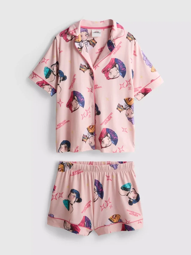 Kpop Demon Hunters Shorty Boyfriend-Pyjamasser