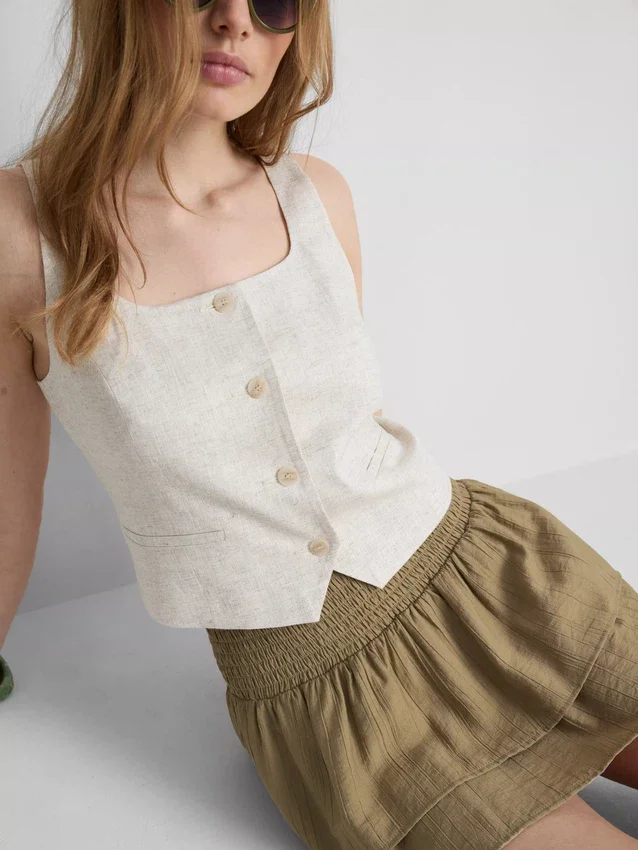 Krøllet Rara-minidress