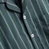 Lang pyjamasser i stribet poplin