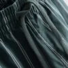 Lang pyjamasser i stribet poplin