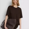 Lang T-shirt med rund hals