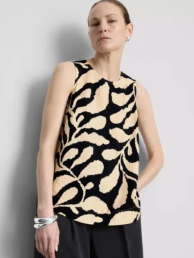 Lang tanktop med print