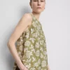 Lang tanktop med print