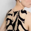 Lang tanktop med print
