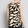 Lang tanktop med print