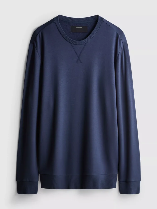 Langærmet pyjamasbluse