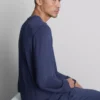 Langærmet pyjamasbluse