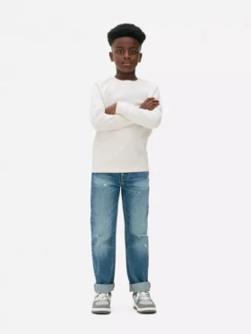 Langærmet sweatshirt