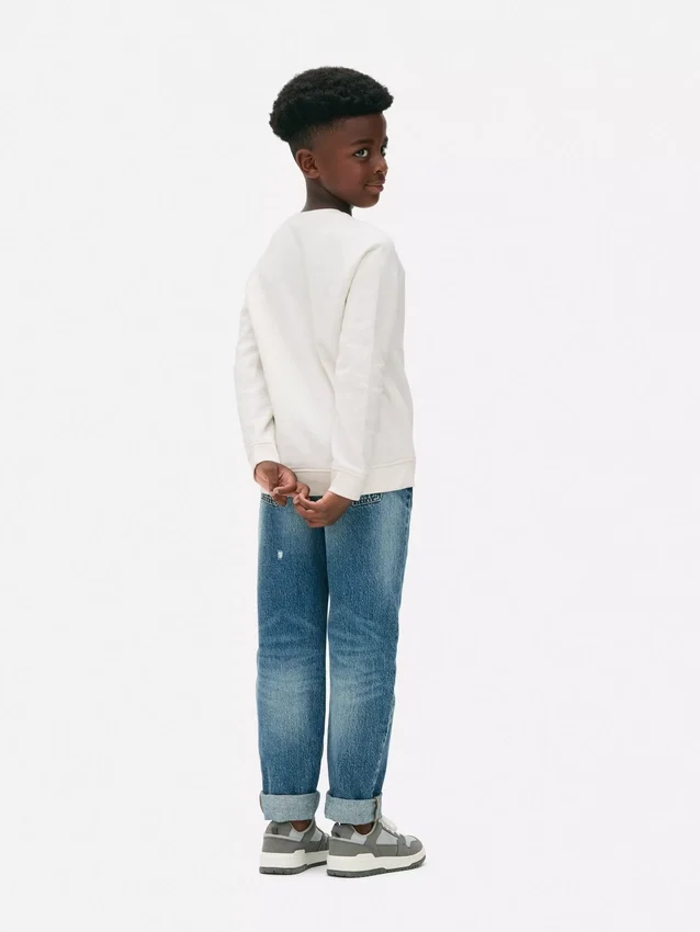 Langærmet sweatshirt
