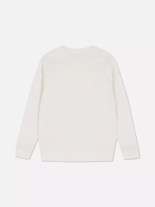 Langærmet sweatshirt