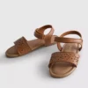 Laserskårne sandaler