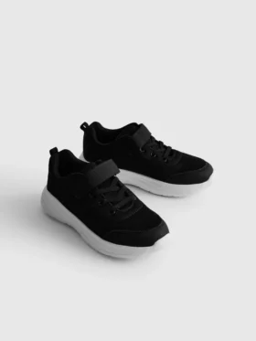 Lavtop-sneakers i mesh