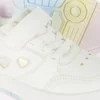 Lavtop-sneakers med hjerte
