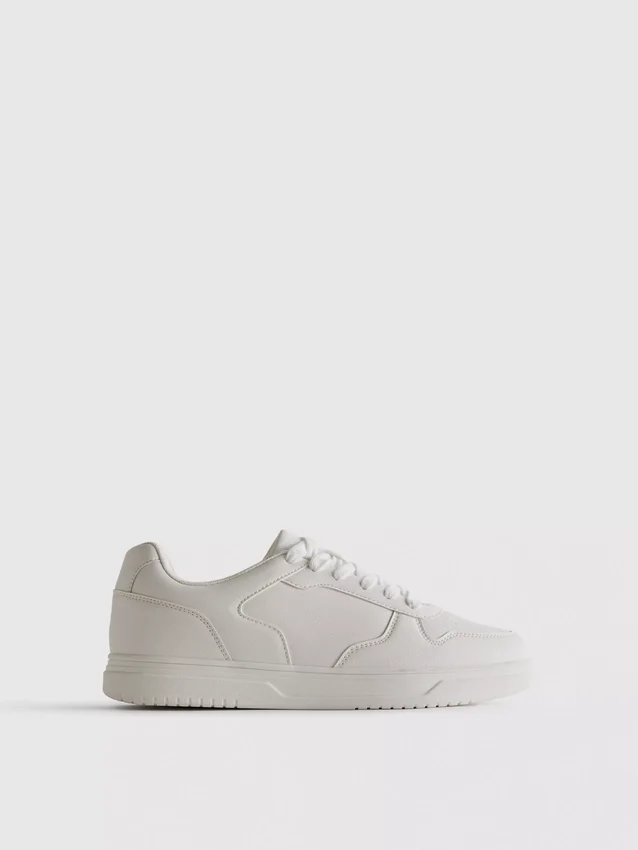 Lavtop-sneakers med paneler
