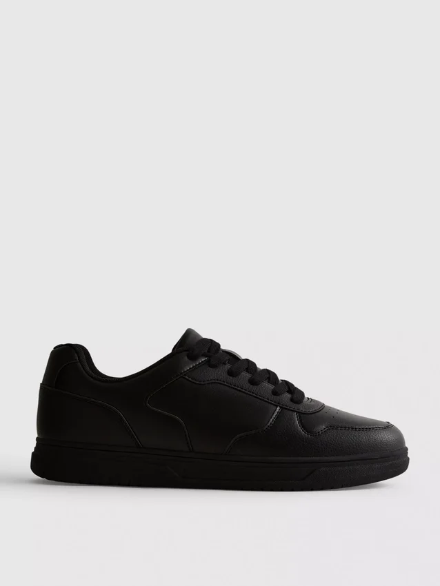 Lavtop-sneakers med paneler