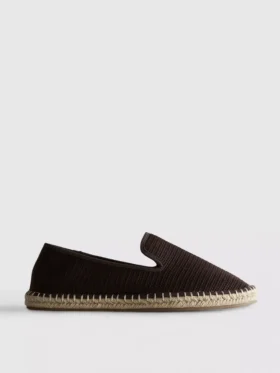 Lavtop strikkede espadriller