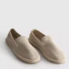 Lavtop strikkede espadriller
