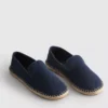 Lavtop strikkede espadriller