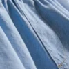 Løbeshorts i bomuldsdenim