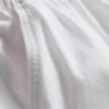 Løbeshorts i bomuldsdenim