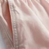 Løbeshorts i bomuldsdenim