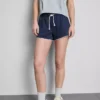 Løbeshorts i jersey med højt bomuldsindhold