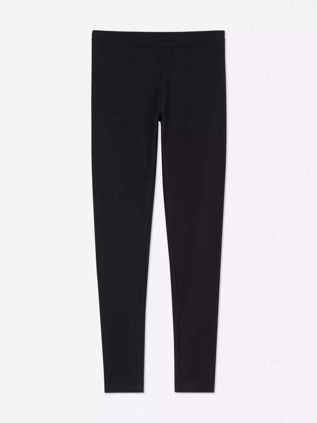 Leggings i bomuldsblanding