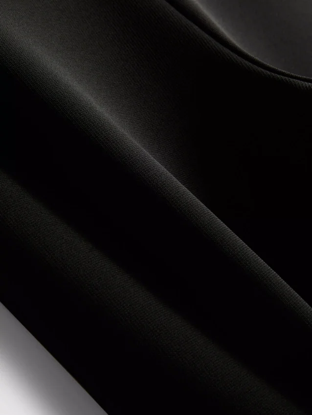 Leggings i crepe med stropper