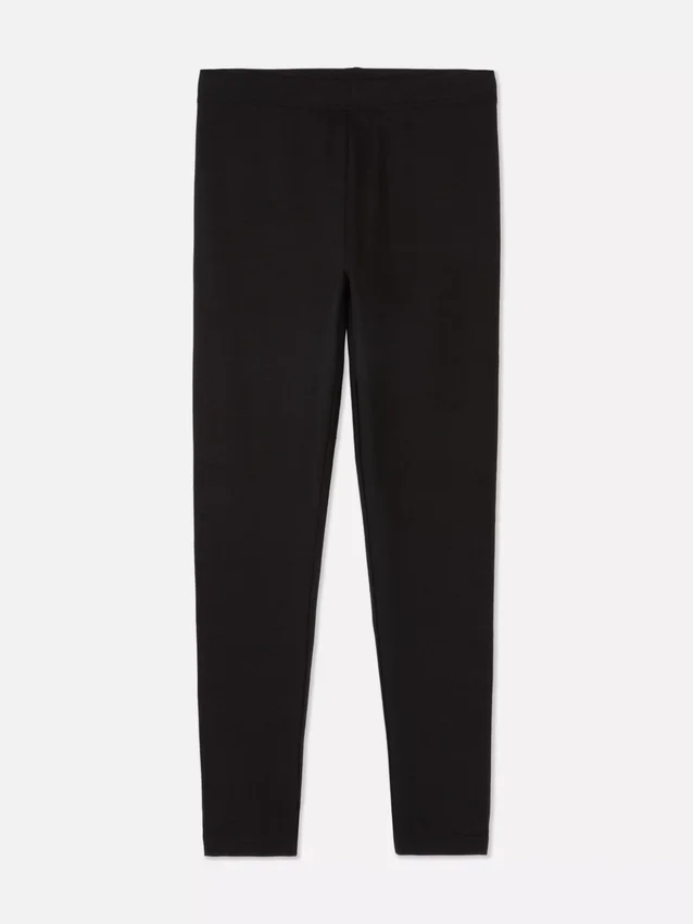 Leggings med højt bomuldsindhold