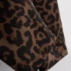 Leopardmønstrede capri-leggings