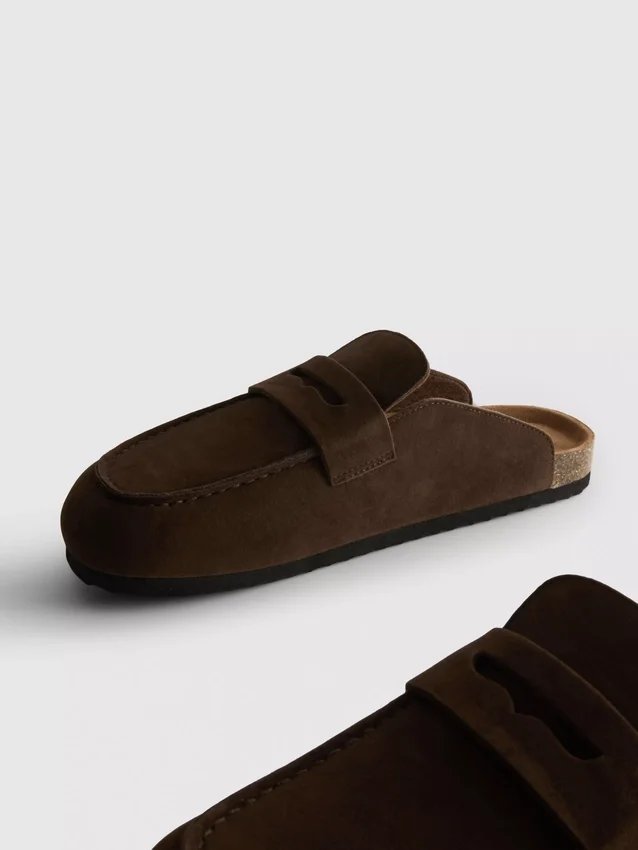 Loafer-træsko