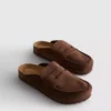 Loafer-træsko-sandaler