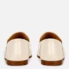 Loafers i imiteret læder med snaffle-detaljer