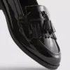 Loafers med bred pasform i lak