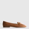 Loafers med bred pasform og lav vrist