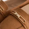 Loafers med bred pasform og lav vrist