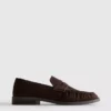 Loafers med rynket forside