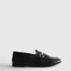 Loafers med snaffle-detalje