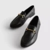 Loafers med snaffle-detalje