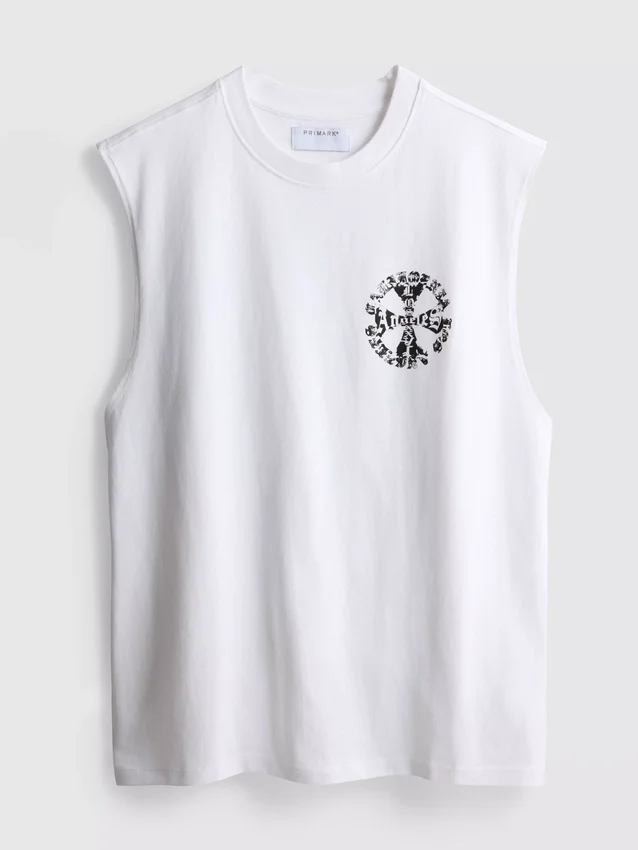 Los Angeles-grafisk tanktop