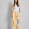 Love to Lounge pyjamasbukser med flæser og lige ben