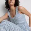 Love to Lounge ribbet, stribet pyjamasser-cami