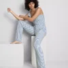 Love to Lounge ribstribede pyjamasbukser