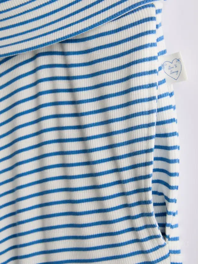 Love to Lounge ribstribede pyjamasbukser